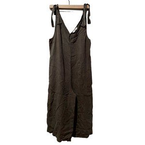 BCBGeneration Womens Woven‎ V-Neck Sleeveless Wide Leg Jumpsuit Size M | S1